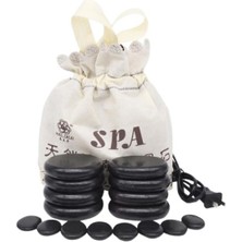 Isıtılabilir Spa Masaj Taşları 16'lı Set