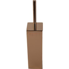 Kobos Kare Tuvalet Fırçalığı Yerden Bakır KBW-822RS