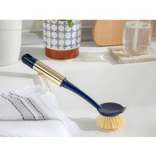 Lacivert Temizlik Fırçası 27X6.5 Cm, Dayanıklı ve Kullanışlı Ev Temizlik Aracı