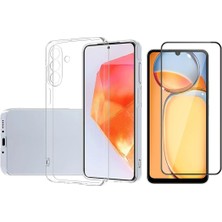 Vendas Samsung Galaxy A17 Kılıf Zore Süper Silikon Kapak + Cam Ekran Koruyucu