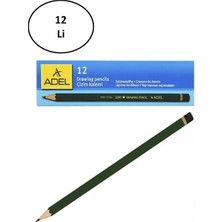 Adel Dereceli Kurşun Kalem 6b 12'li