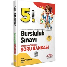 Editör Yayınları 2025 5.sınıf Bursluluk Sınavı Soru Bankası Ders Kitapları Hedef Yaş Grubu: İlkokul