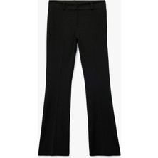 Slim Fit Ispanyol Paça Kumaş Pantolon