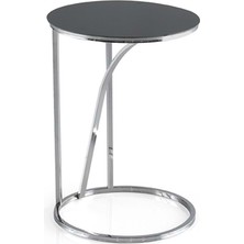 Yuvaset Home Füme Cam Cansu Yan Sehpa