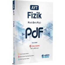 Eğitim Vadisi Ayt Fizik Güncel Pdf Planlı Ders Föyü / Eğitim Vadisi Yayınları / 9786256911611