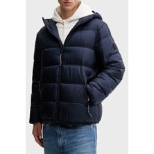 Tommy Jeans Regular Fit Kapüşonlu Kapitoneli Şişme Mont Erkek Mont DM0DM22044 C1G