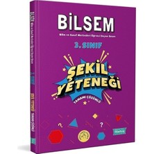 3. Sınıf Bilsem Hazırlık Şekil Yeteneği Tamamı Çözümlü / Kolektif / Markaj Yayınları / 9786257815673