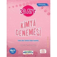 Ayt 30 Kimya Denemesi Okyanus Yayınları