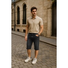Banny Jeans Erkek Esnek Likralı Jean Şort