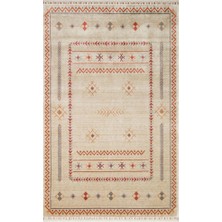Hoom Rugs Nepal Zr 20 Yün Viskon Tensel Light Multy Otantik Modern Uşak Desenli Halı