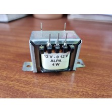 Alpa 2X12V 4W Mini Trafo – Kompakt ve Pratik Güç Çözümü