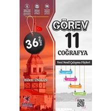 11. Sınıf Görev Coğrafya Yeni Nesil Çalışma Föyleri / Armada Yayınları / 9786057332011