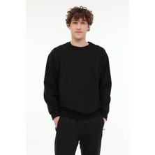 Lumberjack  Neck Sw 5pr Siyah Erkek Sweatshirt A102024369