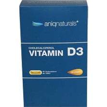 Aniqnaturals Vitamin D3 1000IU 150 Licaps