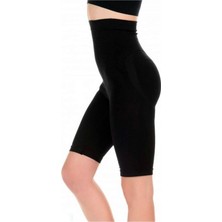 Lacivert Tekstil Layza Form Yüksek Bel Paçalı Korse 11003S