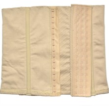 Agraflı Balenli Bel Korse Ten