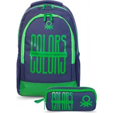 United Colors Of Benetton Elegant Unisex Çocuk Sırt Çantası Seti