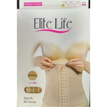 Kadın Siyah Agraflı Kopçalı Bel Korse