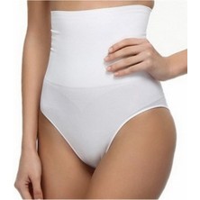 Kadın Toparlayıcı Silikonlu Yüksek Bel Slip Korse