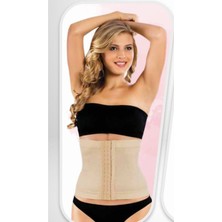 Kadın Bej Agraflı Bel Korse