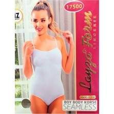Boy Body Zıbın Korse Beyaz
