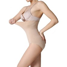 Kadın Ten Slip Yüksek Bel Toparlayıcı Korse