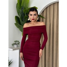 Mottisfashion Dakota Drapeli Elbise