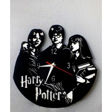 Harry Potter Temalı Dekoratif Duvar Saati