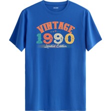 Colermi Echo Vintage Tişört 1990 Tarihli Doğum Günü Hediyesi Bisiklet Yaka  Vintage Tshirt