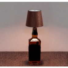 Şişelere Takılan Dokunmatik Masa Lambası 3 Mod Işık Şiddeti Ayarlanabilir -Şarjlı - Günışığı LED