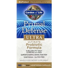 Garden Of Life Primal Defense®, Ultra, Ultimate Probiotic Formula, 180 Ultrazorbe™ Vegetarian Capsules
