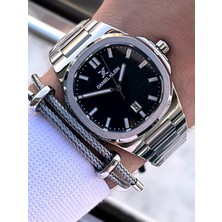 Daniel Klein Italyan Model Bileklik Hediyeli Çelik Kordon 3 Atm 2 Yıl Garantili Erkek Kol Saati MX02