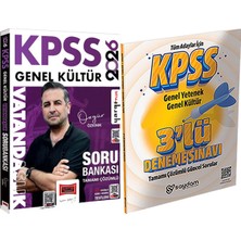 2026 Kpss Tamamı Çözümlü Vatandaşlık Soru Bankası Özgür Özkınık - 3 Deneme