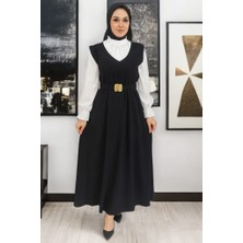 Cng Moda Gold Tokalı Jile Gömlek Takım