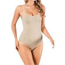 Kadın Çıtçıtlı Dikişsiz Body Korse Atlet