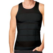 Siyah Erkek Korse Atlet 6200