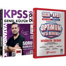 2026 Kpss Tamamı Çözümlü Vatandaşlık Soru Bankası Özgür Özkınık - Optimum 5 Deneme