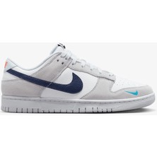 Nike Dunk Low Leather Unisex Shoes Hakiki Deri Günlük Spor Ayakkabı Beyaz