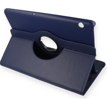 Huawei Mediapad T5 10 Kılıf 360 Tablet Deri Kılıf - Lacivert - UST5889-1856