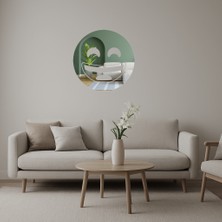 Gözleri Gülen Yüz Emojisi  Aynalı Tablo - UST6267-1356