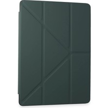 Huawei Matepad Se 11 Kılıf Kalemlikli Mars Tablet Kılıfı - Koyu Yeşil - UST1690-6820