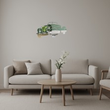 Nostaljik Araba Tasarımlı  Duvar Sanatı - UST9785-1119