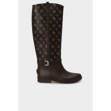 Guess 4g Logolu Kemerli Çizme FL7HORELE11 Bayan Çizme FL7HOR ELE11 Brocr