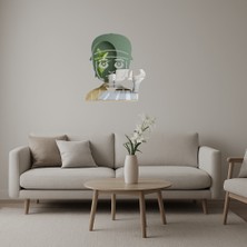 Mekanik Kadın Dekoratif Aynalı Tablo - UST8081-2731