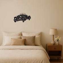 Nostaljik Araba Tasarımlı Mdf Duvar Sanatı - UST9297-3928