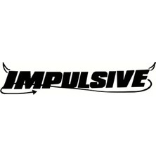 Impulsive Yazı Sticker – Holografik Renkli Tasarım