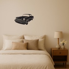 Retro Araba Koleksiyonu Mdf Dekoratif Tablolar - UST5708-7979