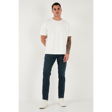 Buratti Pamuklu Regular Fit Normal Bel Boru Paça Jeans Erkek Kot Pantolon 2211C26PARMA