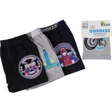 6'llı Baskılı Erkek Çocuk Boxer 124709