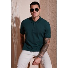 Buratti Pamuklu Regular Fit Düğmeli Polo Yaka T Shirt Erkek Polo Yaka T Shirt 5902127